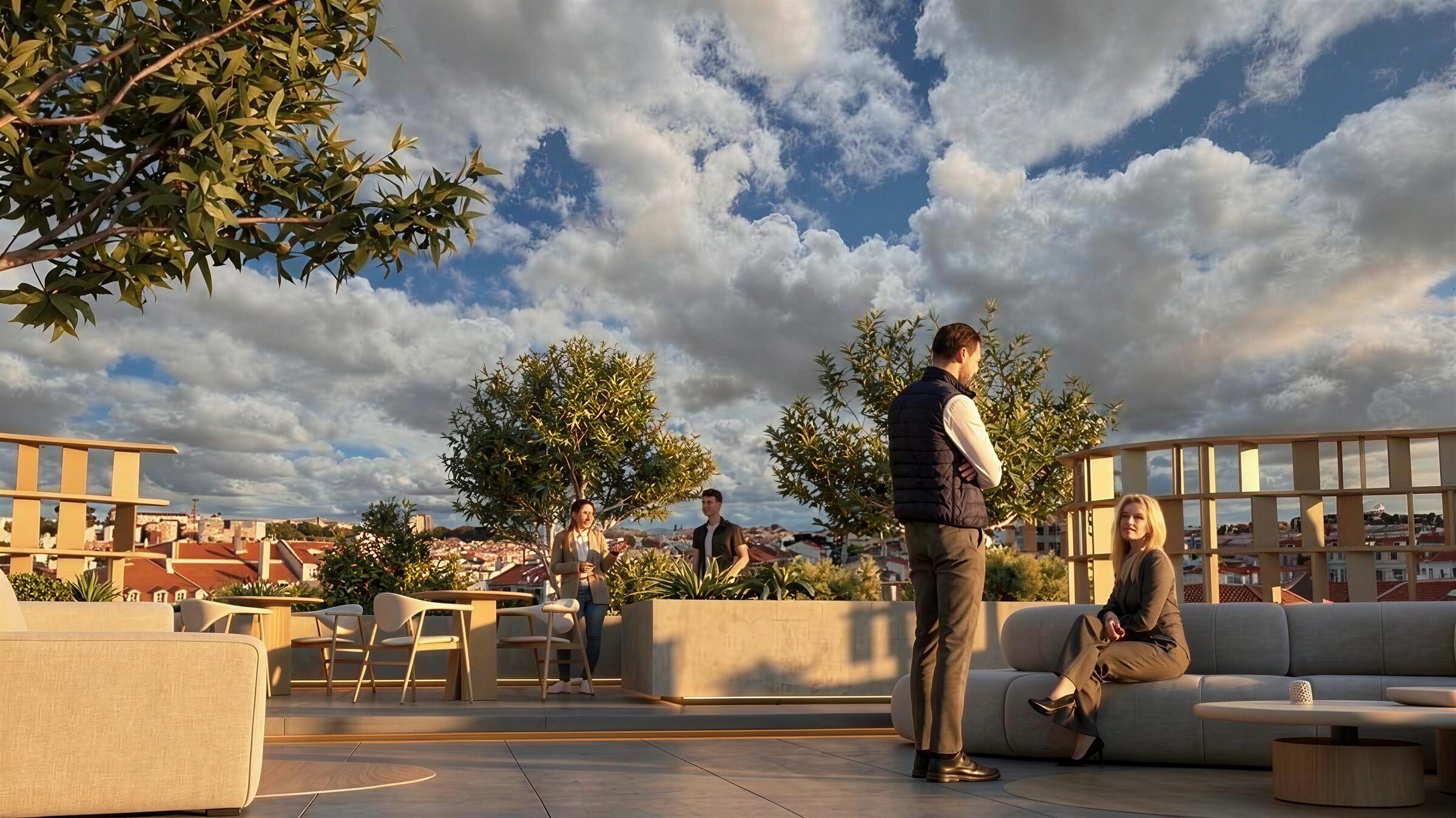 CR14 rooftop terrace with panoramic views of Lisbon